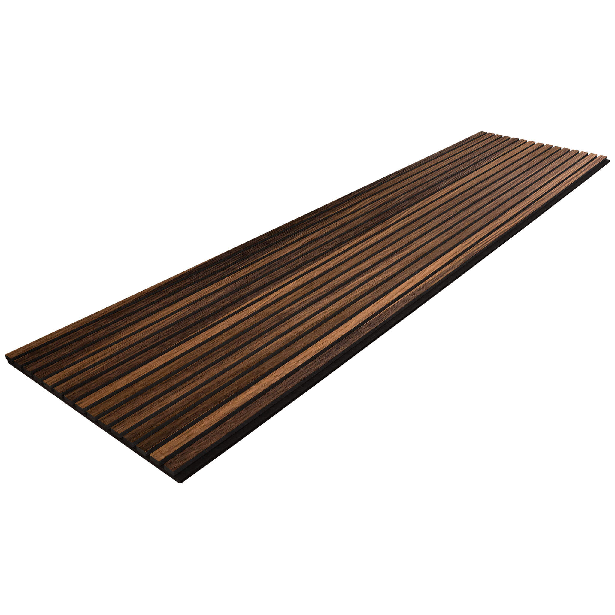 Akustikpaneele Walleu 240 x 60 cm | Eiche Geräuchert