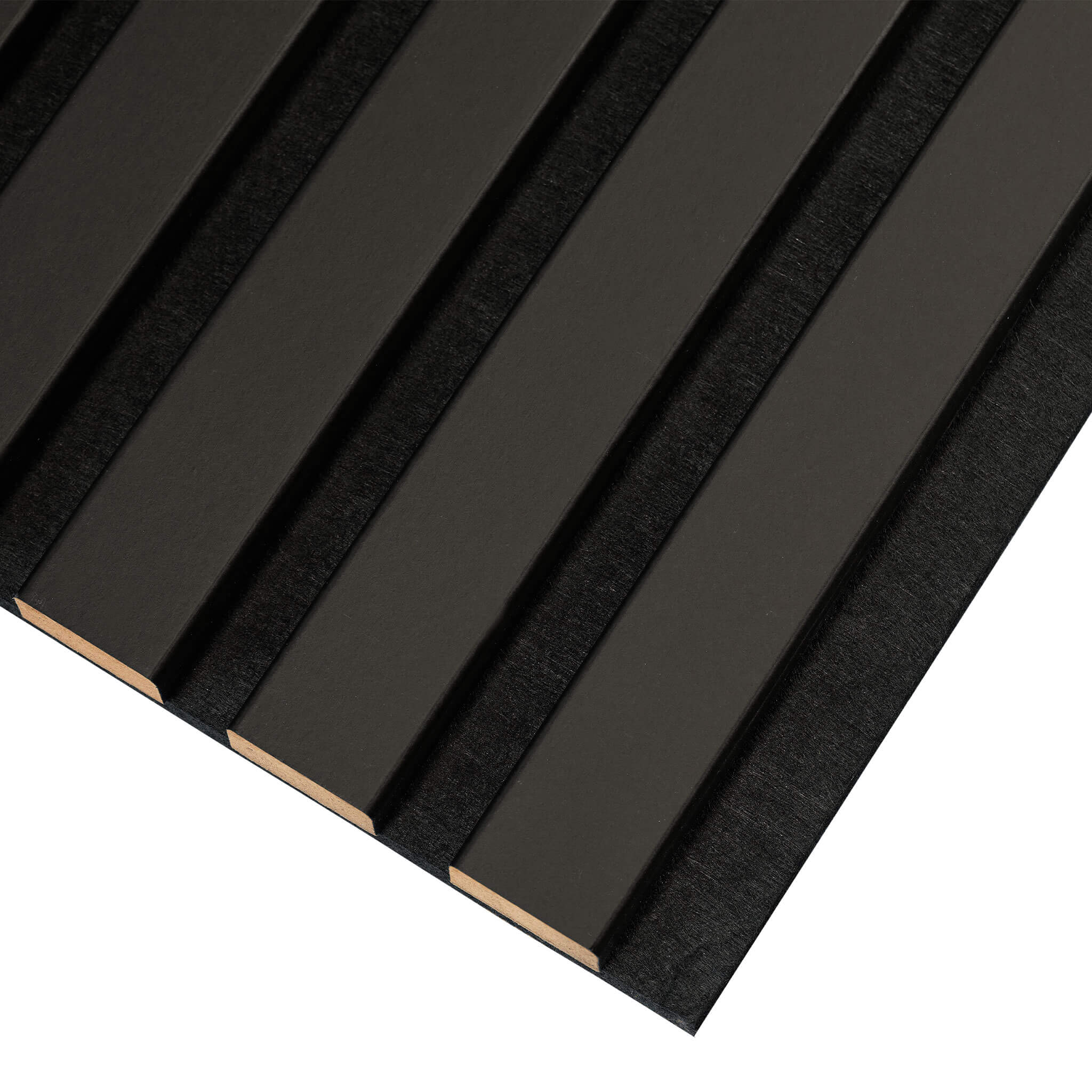 Akustikpaneele Walleu 240 x 60 cm | Schwarz