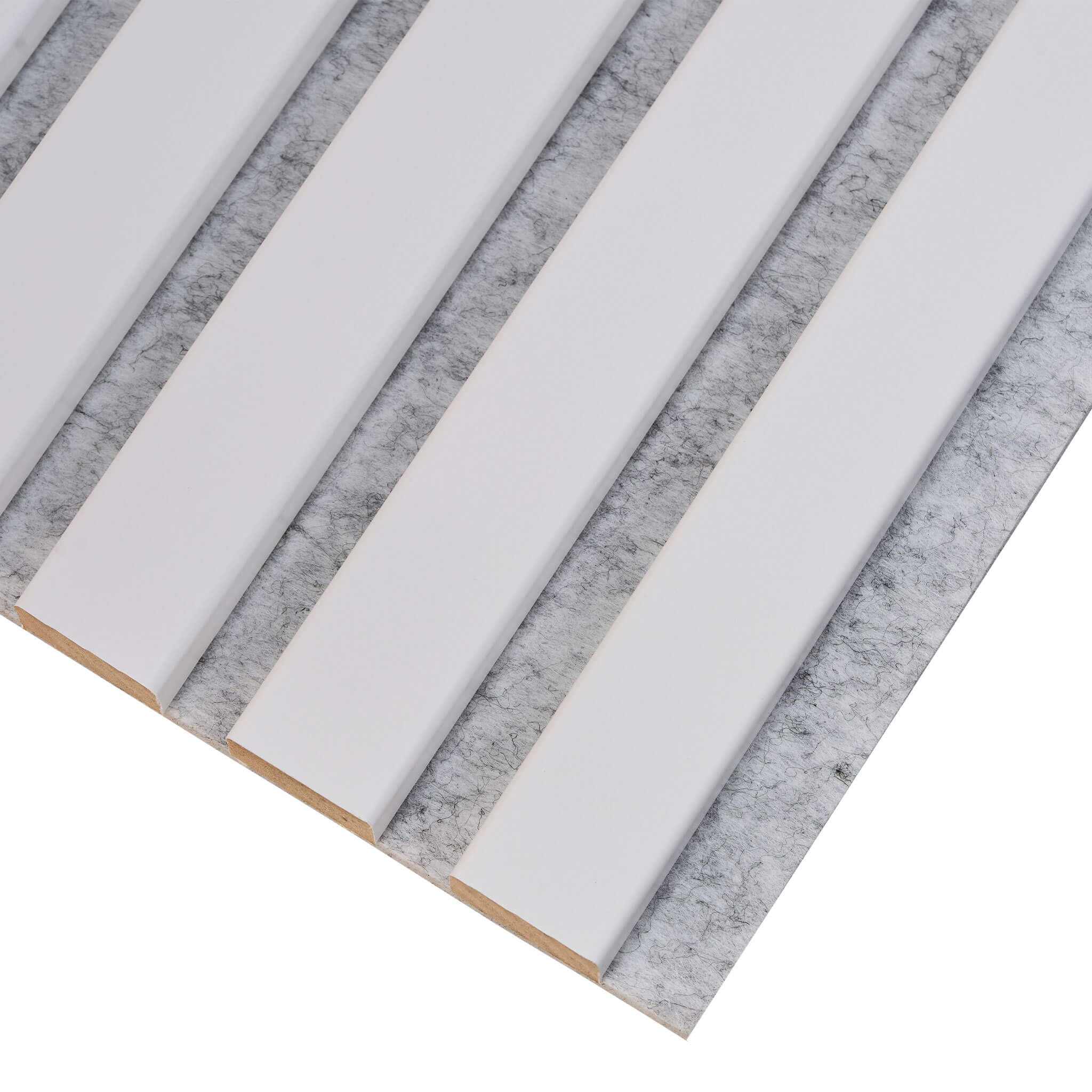 Akustikpaneele Walleu 240 x 60 cm | Weiß