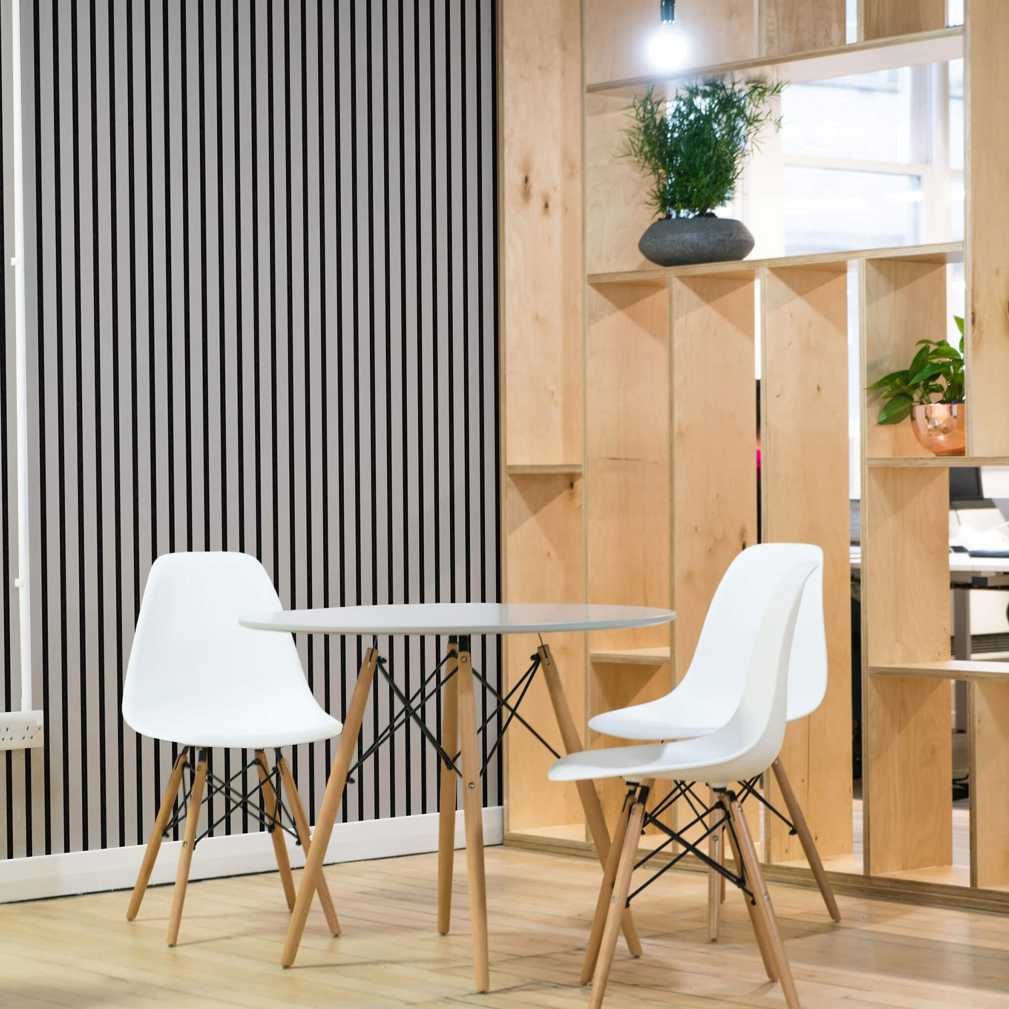 Akustikpaneele Walleu 240 x 60 cm | Grau