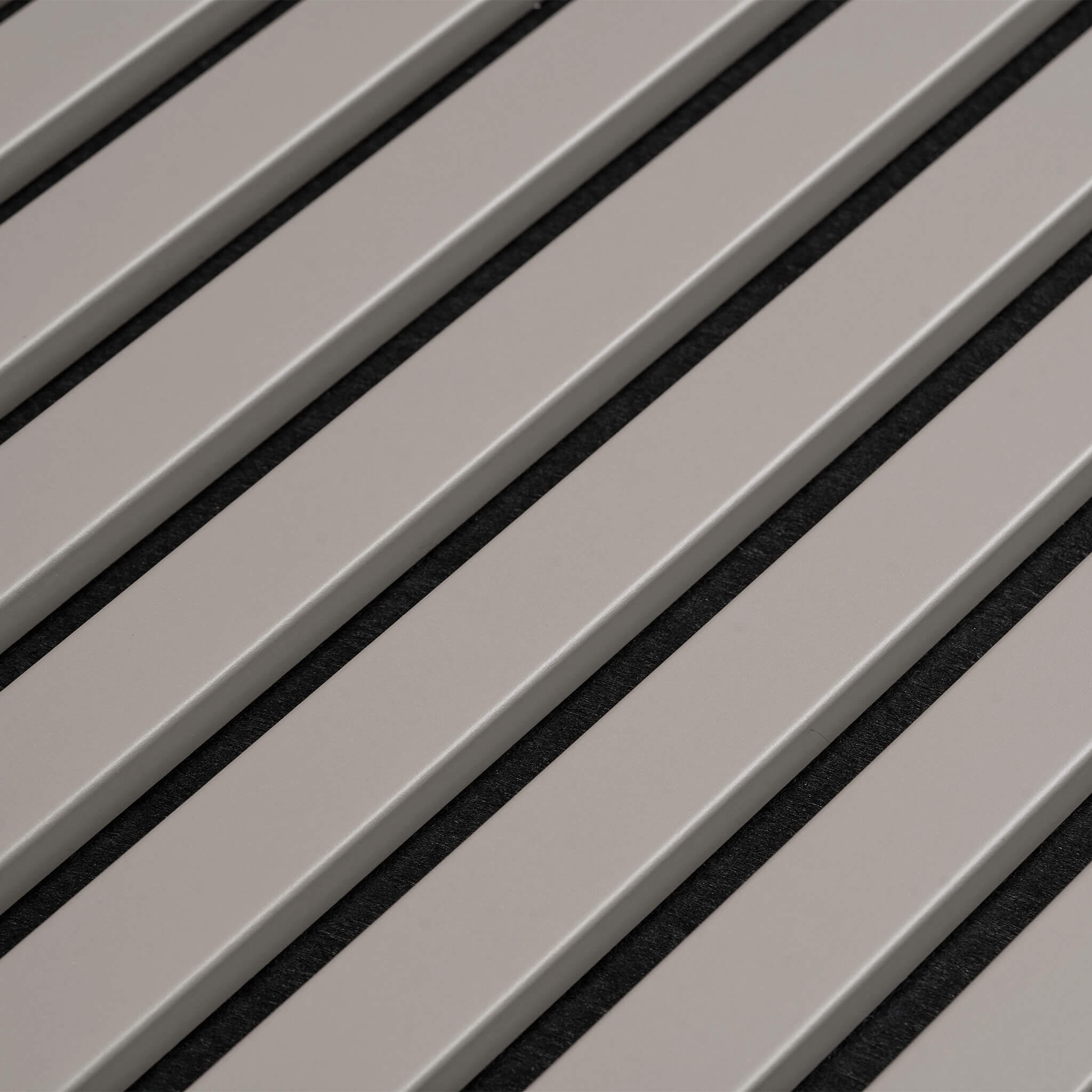 Akustikpaneele Walleu 240 x 60 cm | Grau