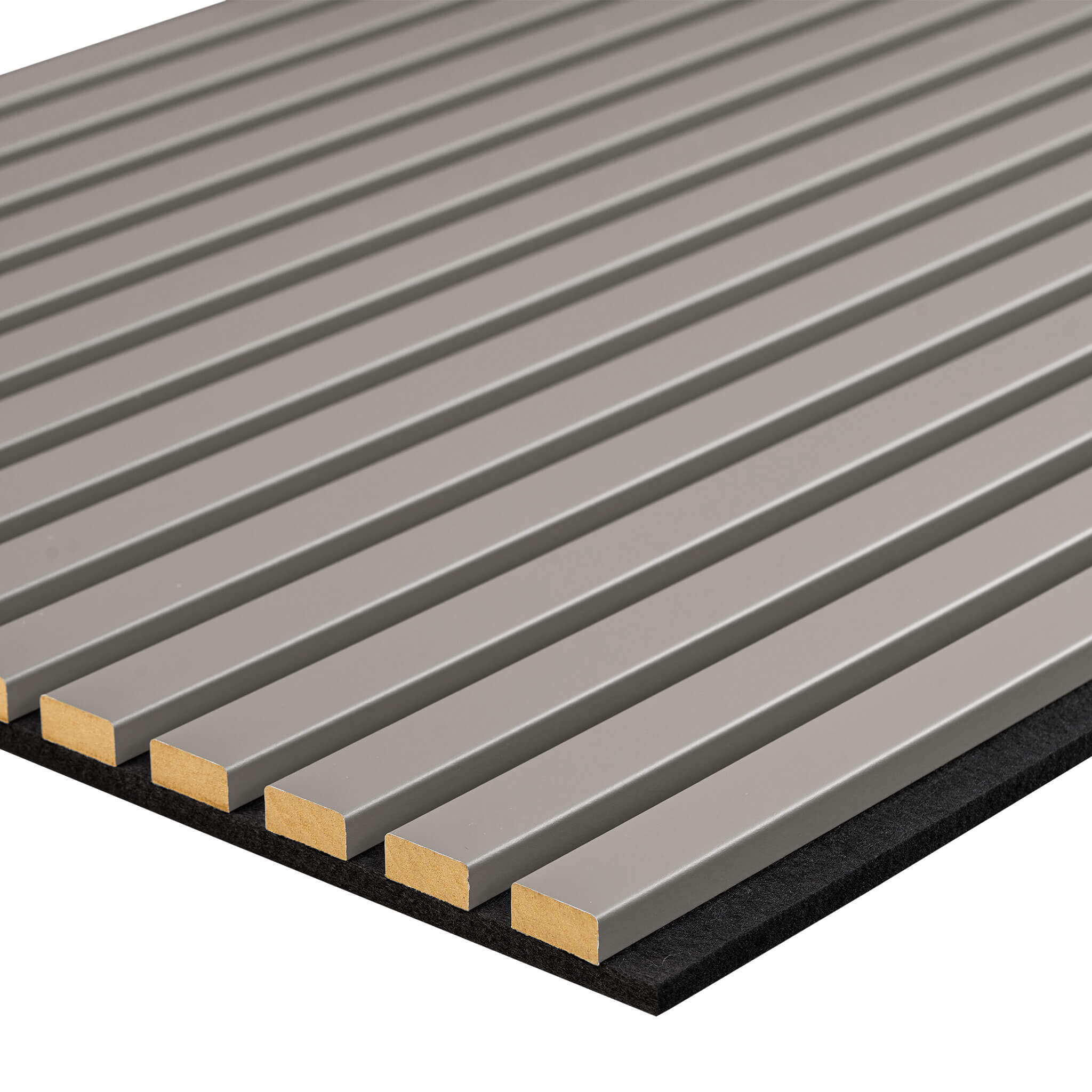 Akustikpaneele Walleu 240 x 60 cm | Grau