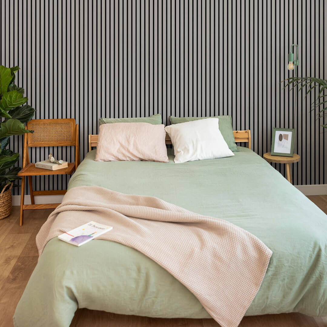 Akustikpaneele Walleu 240 x 60 cm | Grau