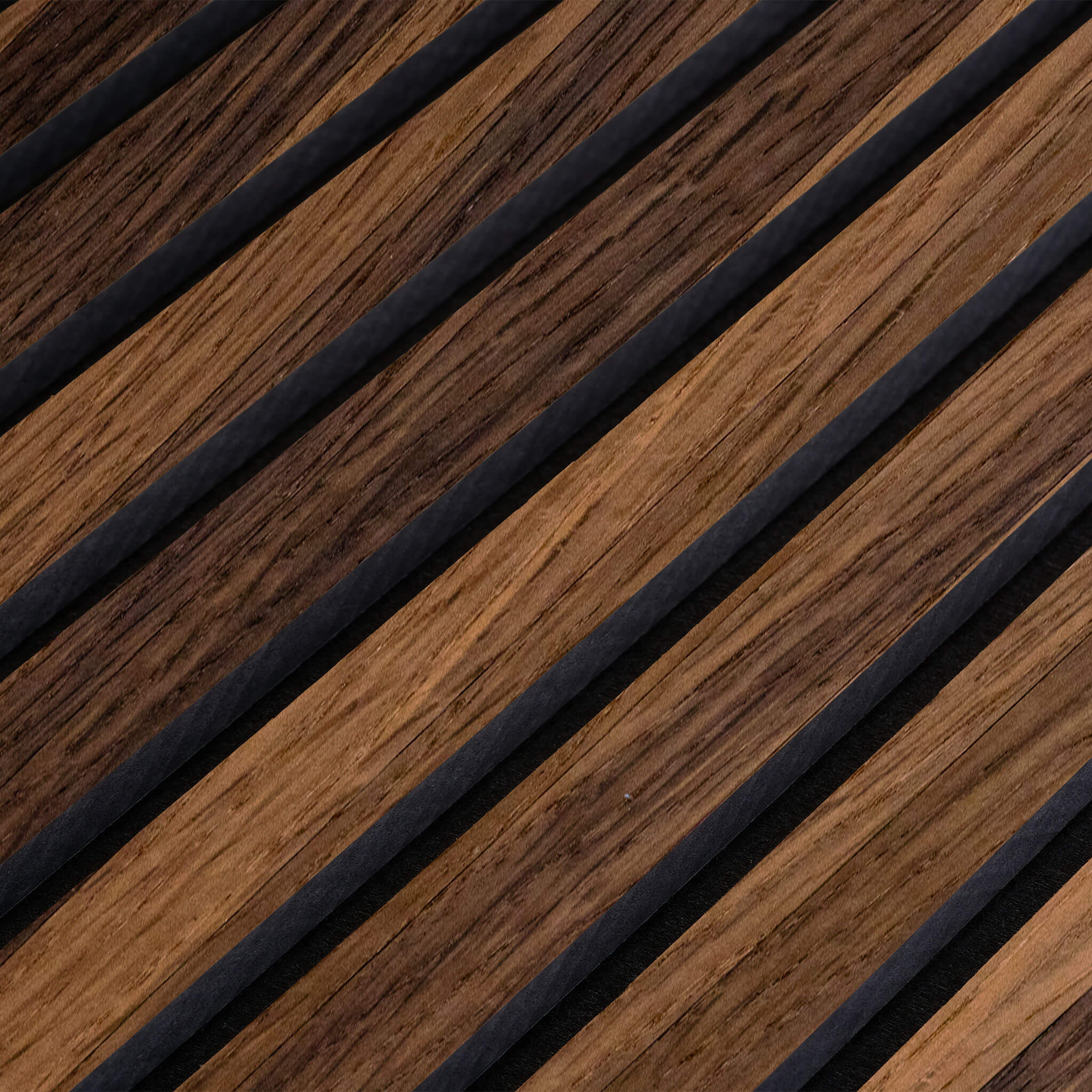 Akustikpaneele Walleu 240 x 60 cm | Eiche Geräuchert