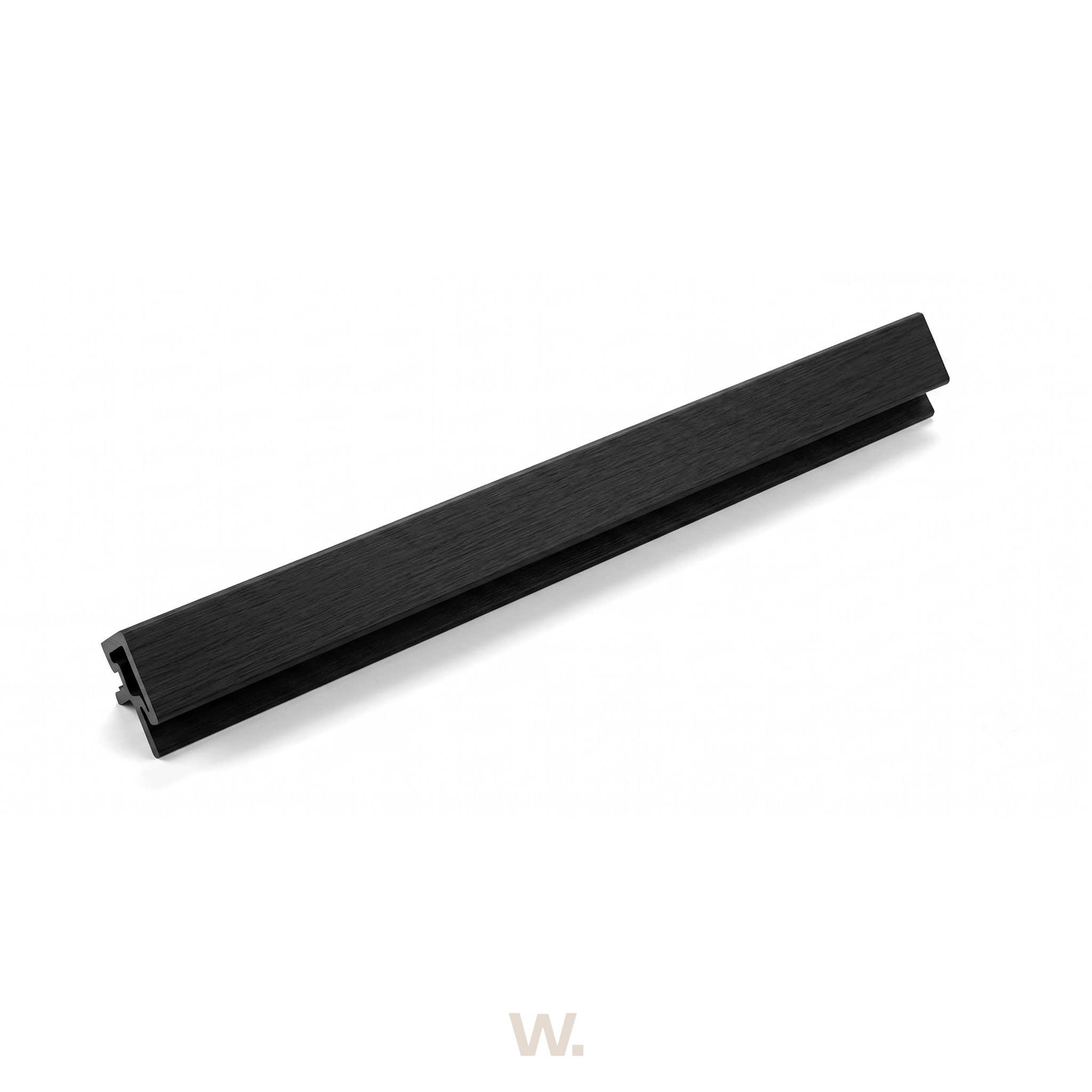 WPC-Außenecke | 4,95 x 4,95 x 290cm (2er-Pack) | Graphit