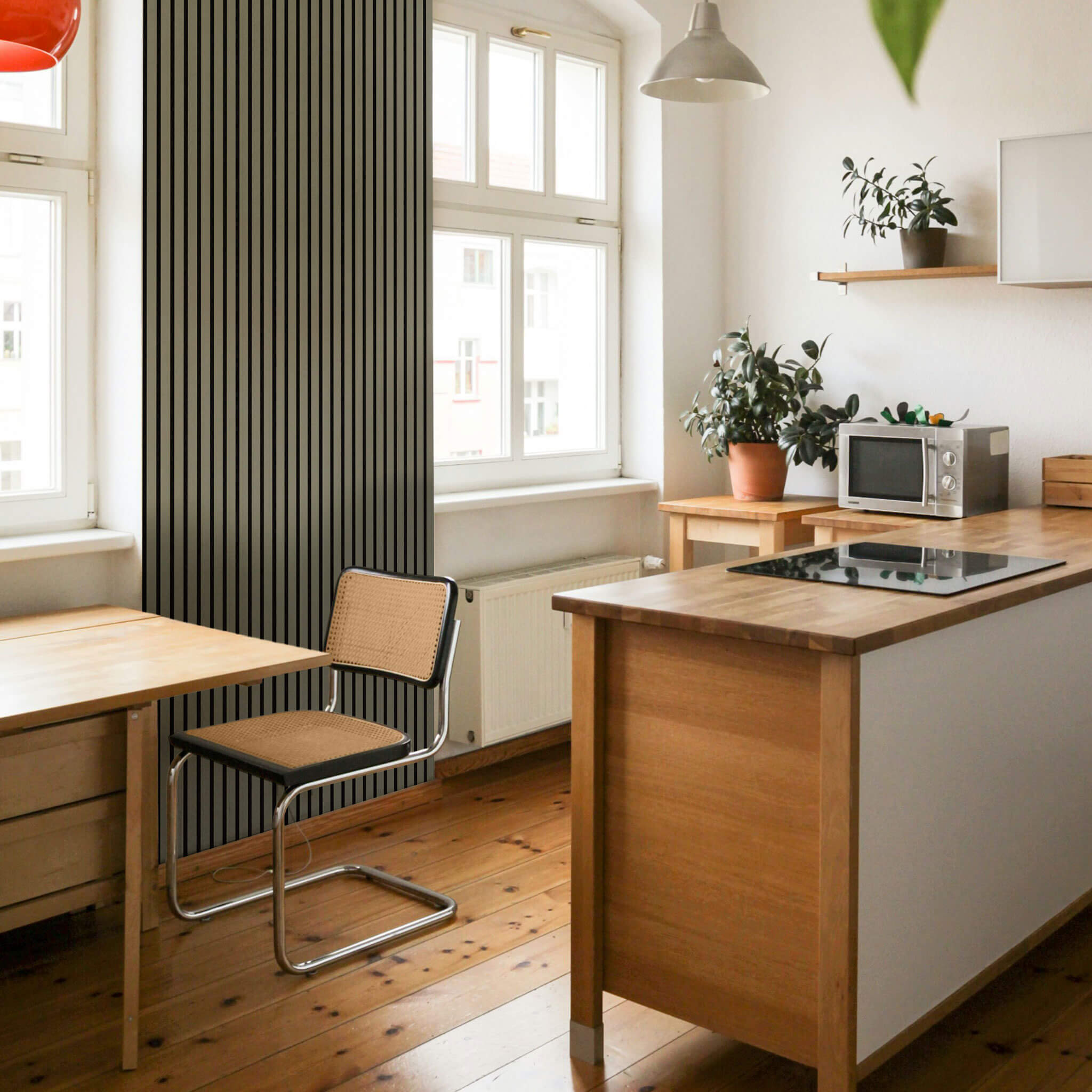 Akustikpaneele Walleu 240 x 60 cm | Oliv