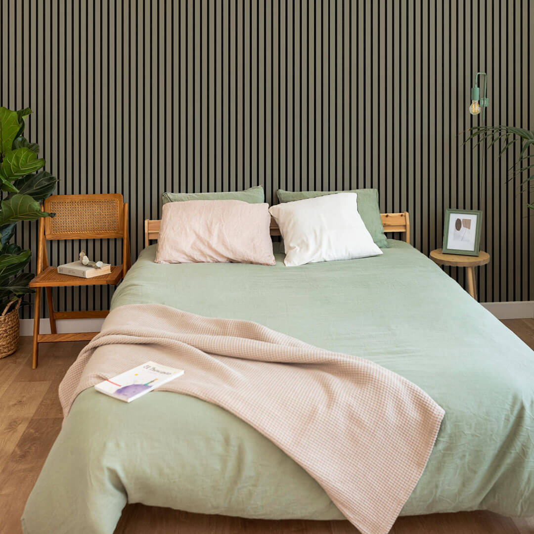 Akustikpaneele Walleu 240 x 60 cm | Oliv