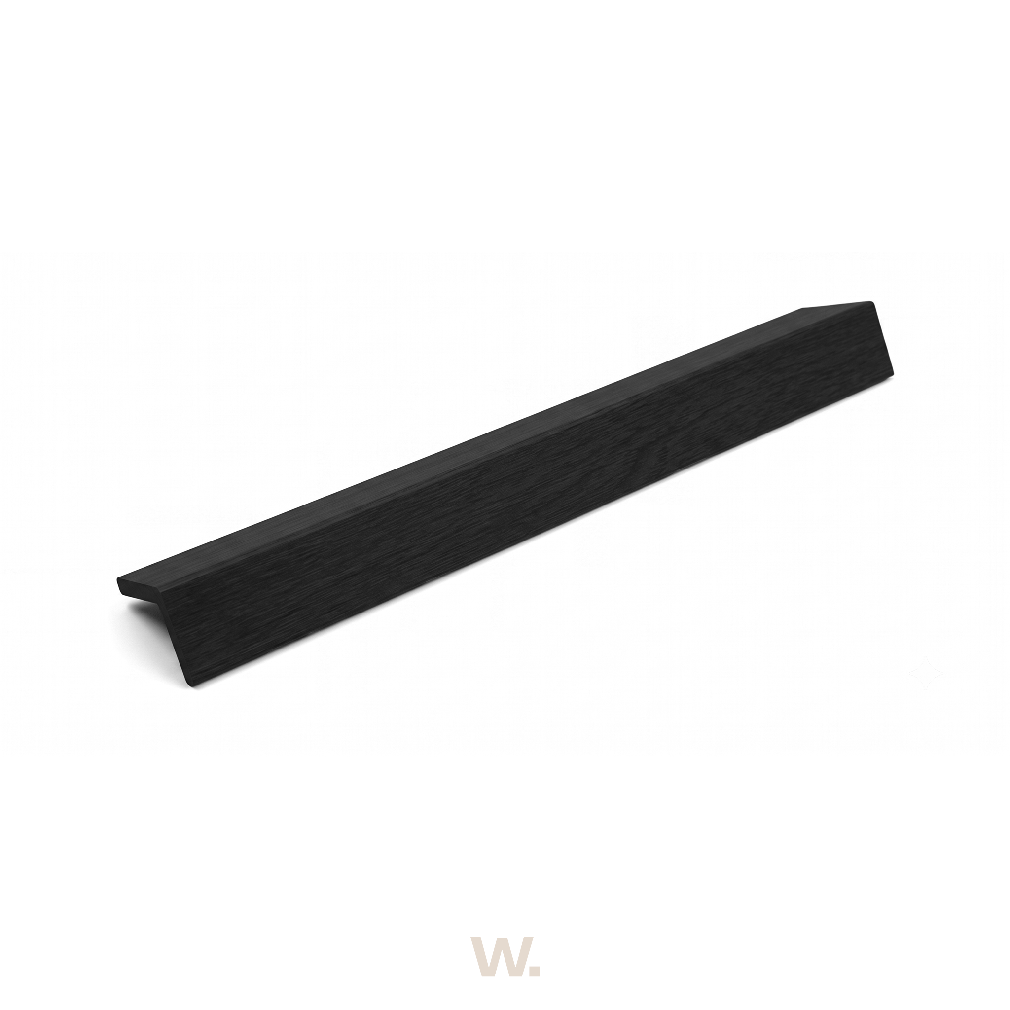 WPC-Abschlussprofil | 6 x 4 x 290cm (2er-Pack) | Graphit